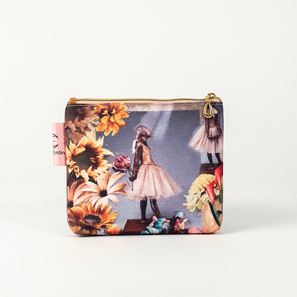 Petticoat Girl, Poirot - Degas Bronze - Small Cosmetic Bag