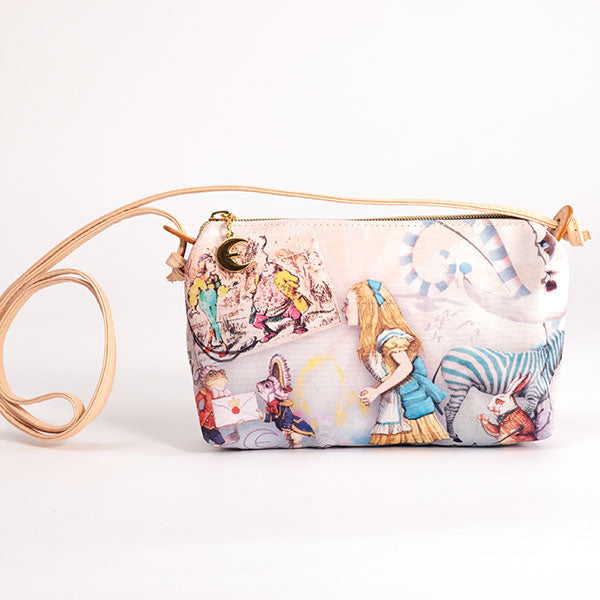 Alice in Wonderland - Alice, We're All Crazy Here -Cosmetic Crossbody