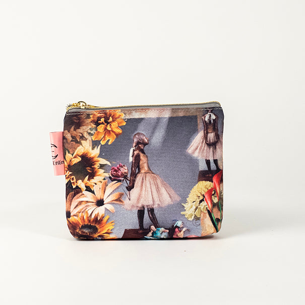 Degas Bronze - Queen with Roses - Small Cosmetic Bag