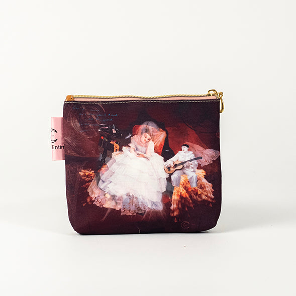 Waiting on a Lady - Petticoat Girl, Poirot - Small Cosmetic Bag