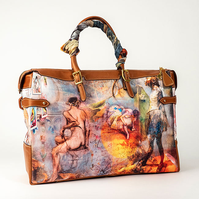 Lady, Zebra, Dogs - Degas in Studio - Overture Overnight Bag