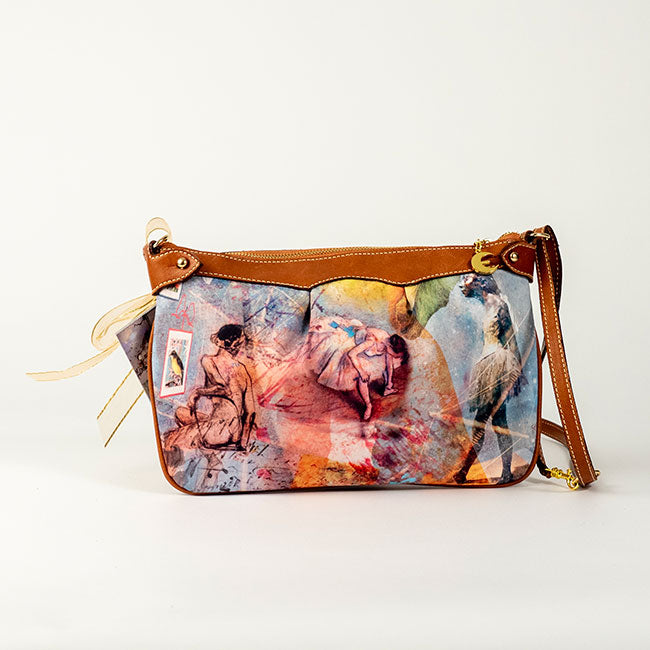 Degas in Studio - Queen with Roses - Olivia Clutch