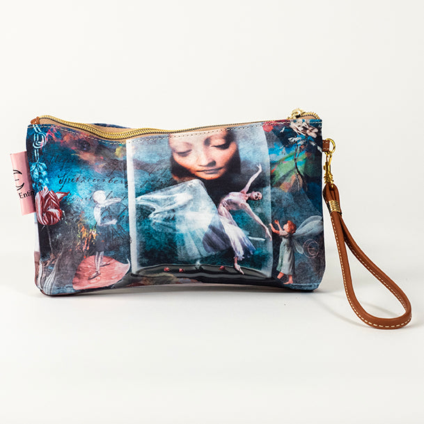 The Hotel Trip - Two Ballerinas - Cosmetic Wristlet