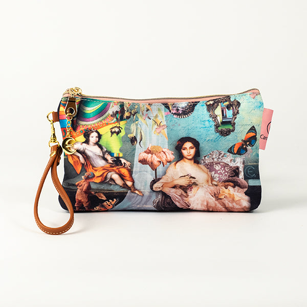 2 Ballerinas - Waiting for Tea - Cosmetic Wristlet