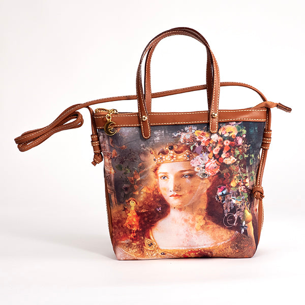 Queen with Roses - Sasha Small Handbag