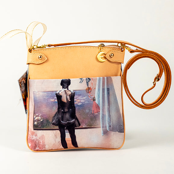 Spa Day Blue - Degas Dancer Model - Isla Crossbody Bag